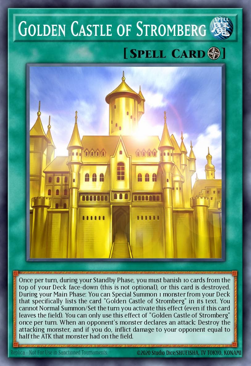 Golden Castle of Stromberg #DUOV-EN094