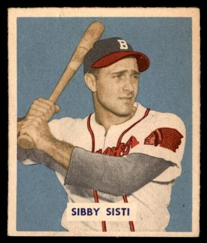 Sibby Sisti 1949 bowman Bowman