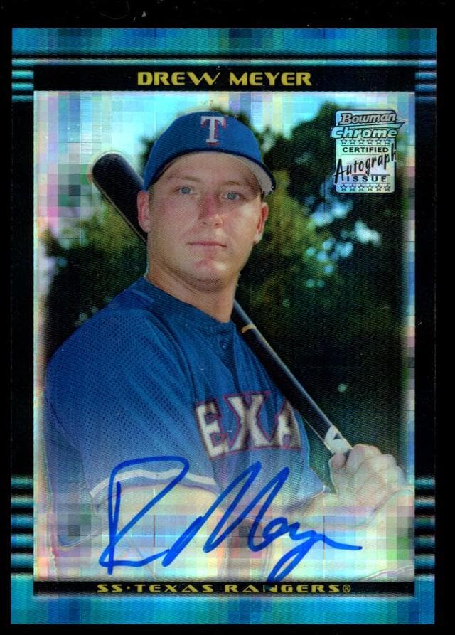 Drew Meyer trading card