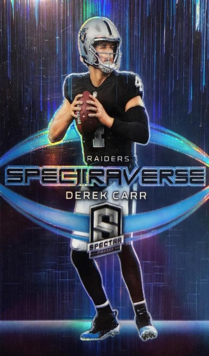 Derek Carr 2022 panini Panini Spectra
