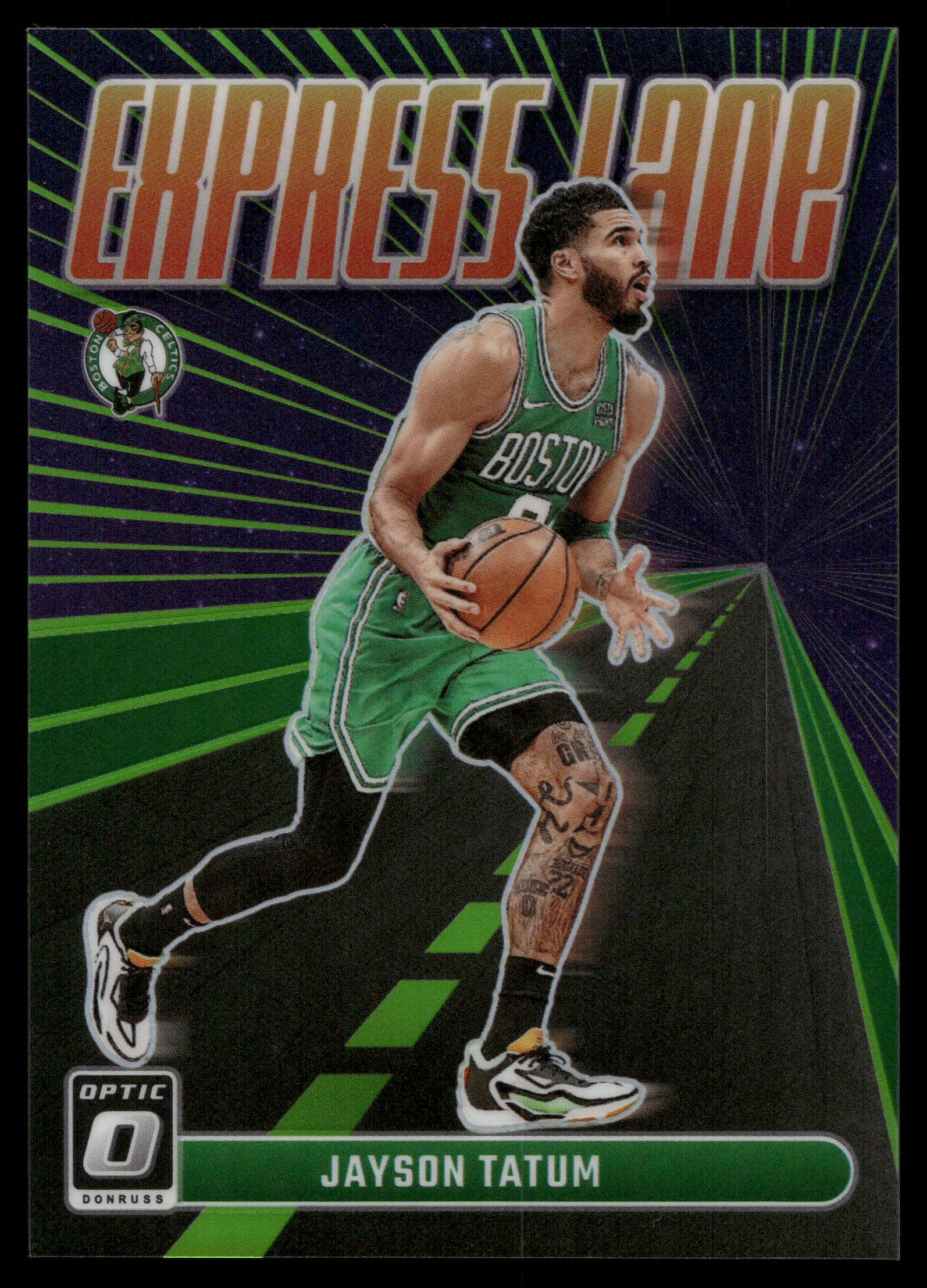 Jayson Tatum 2023 panini Donruss Optic
