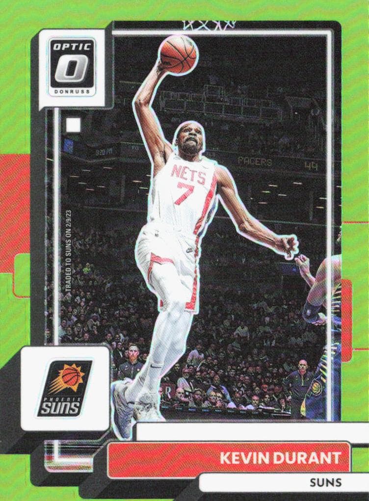 Devin Booker 2022 panini Donruss Optic