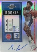 Saddiq Bey 2020 panini Panini Contenders Optic