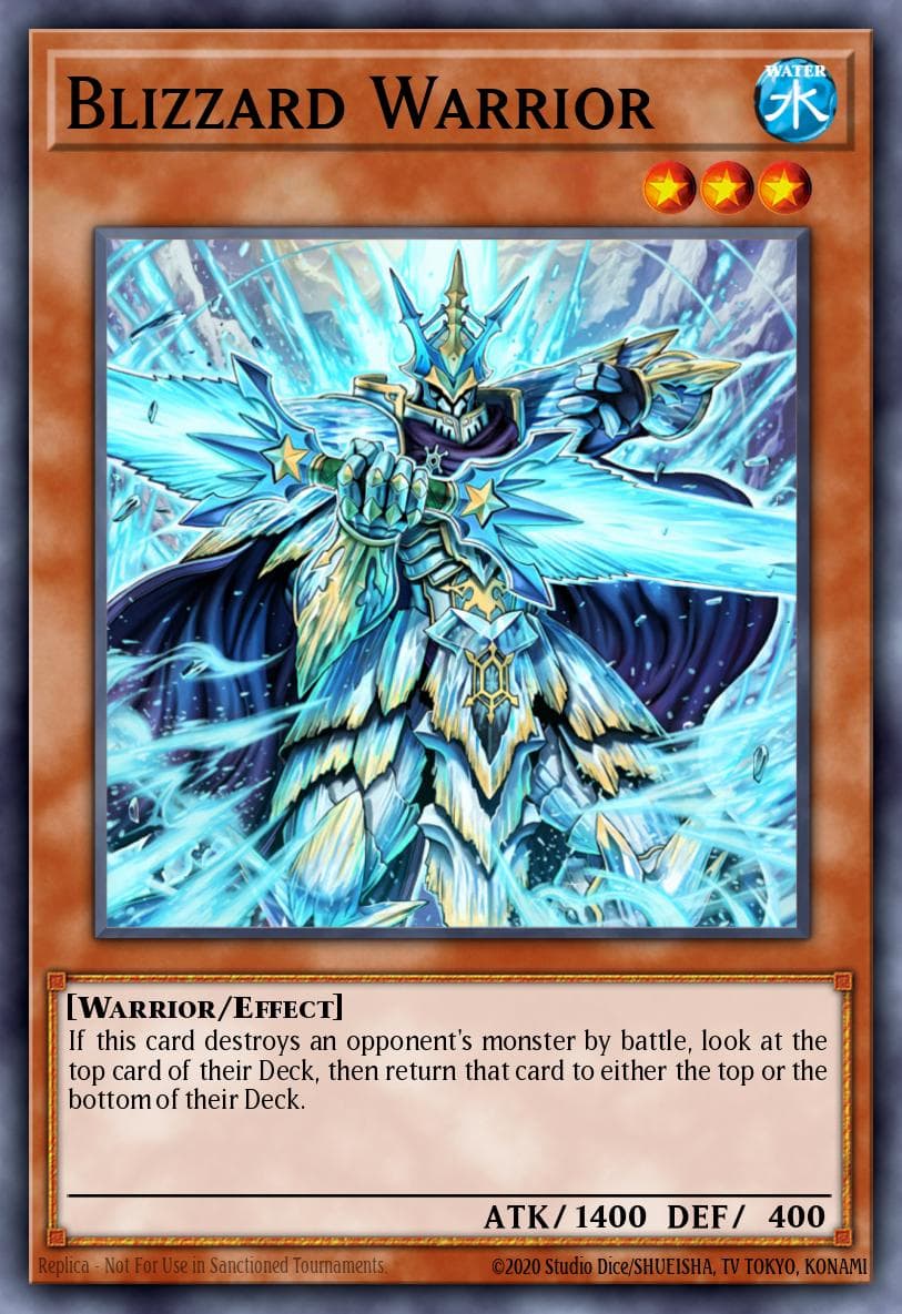 Blizzard Warrior #HA01-EN002