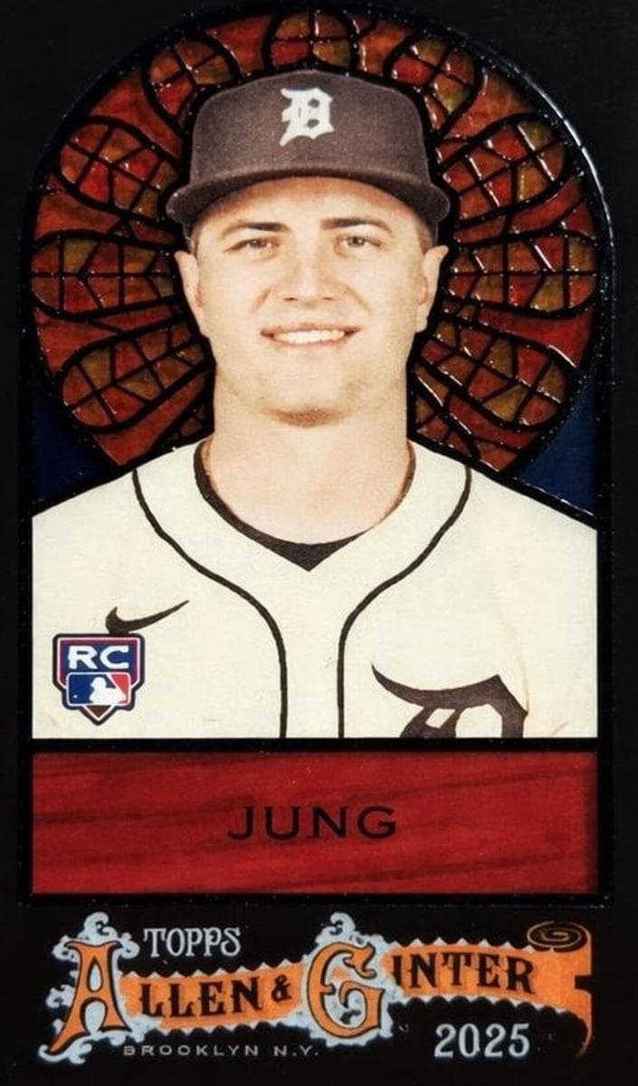 Jace Jung 2025 topps Topps Allen & Ginter X