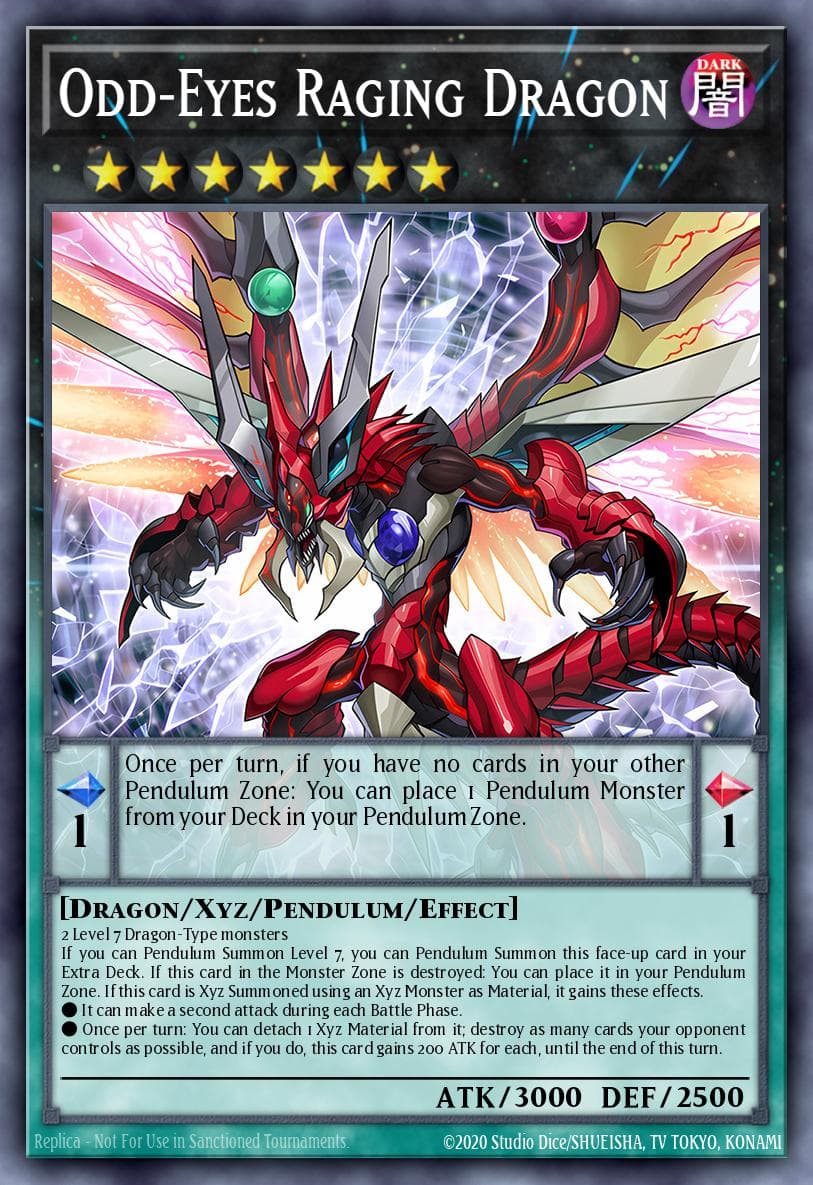 Odd-Eyes Raging Dragon #RATE-EN048