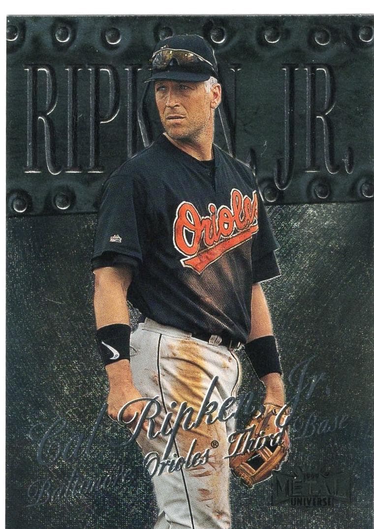 Cal Ripken, Jr. 1999 fleer Skybox Metal Universe