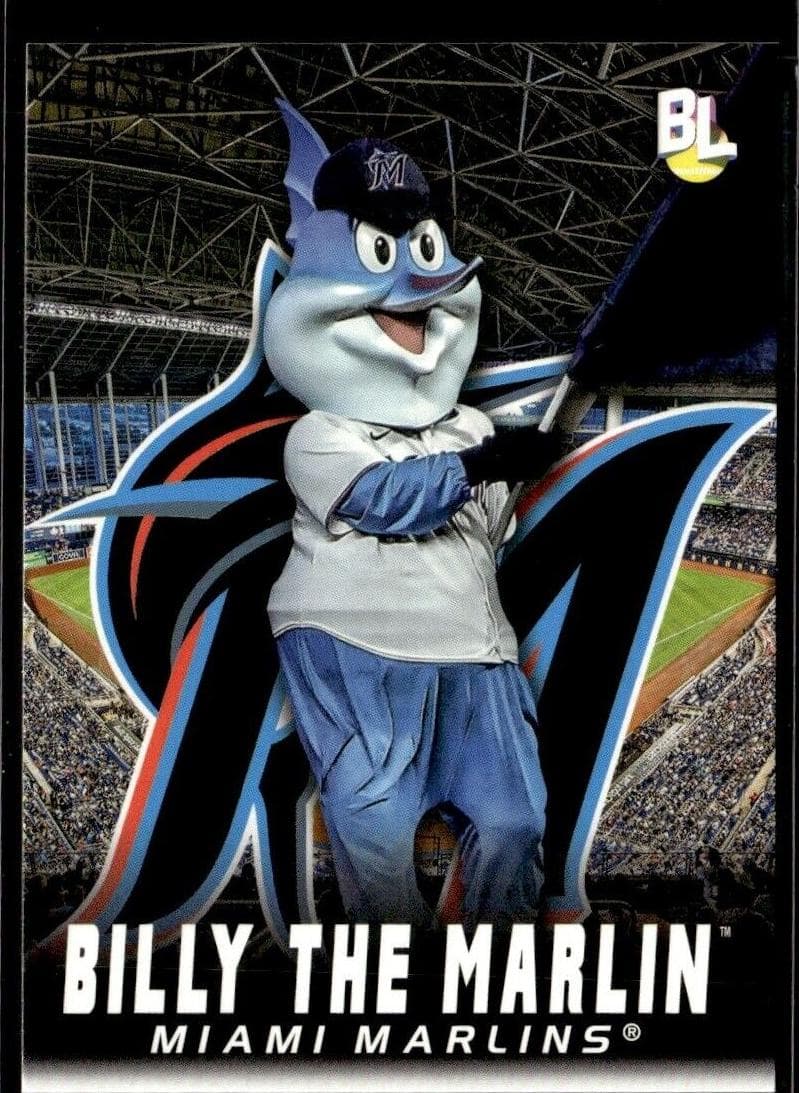 Billy the Marlin trading card