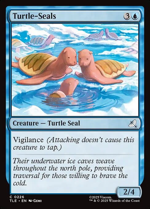 Turtle-Seals 2025 Magic: The Gathering Avatar: The Last Airbender Eternal