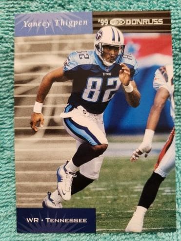 Yancey Thigpen 1999 panini Donruss