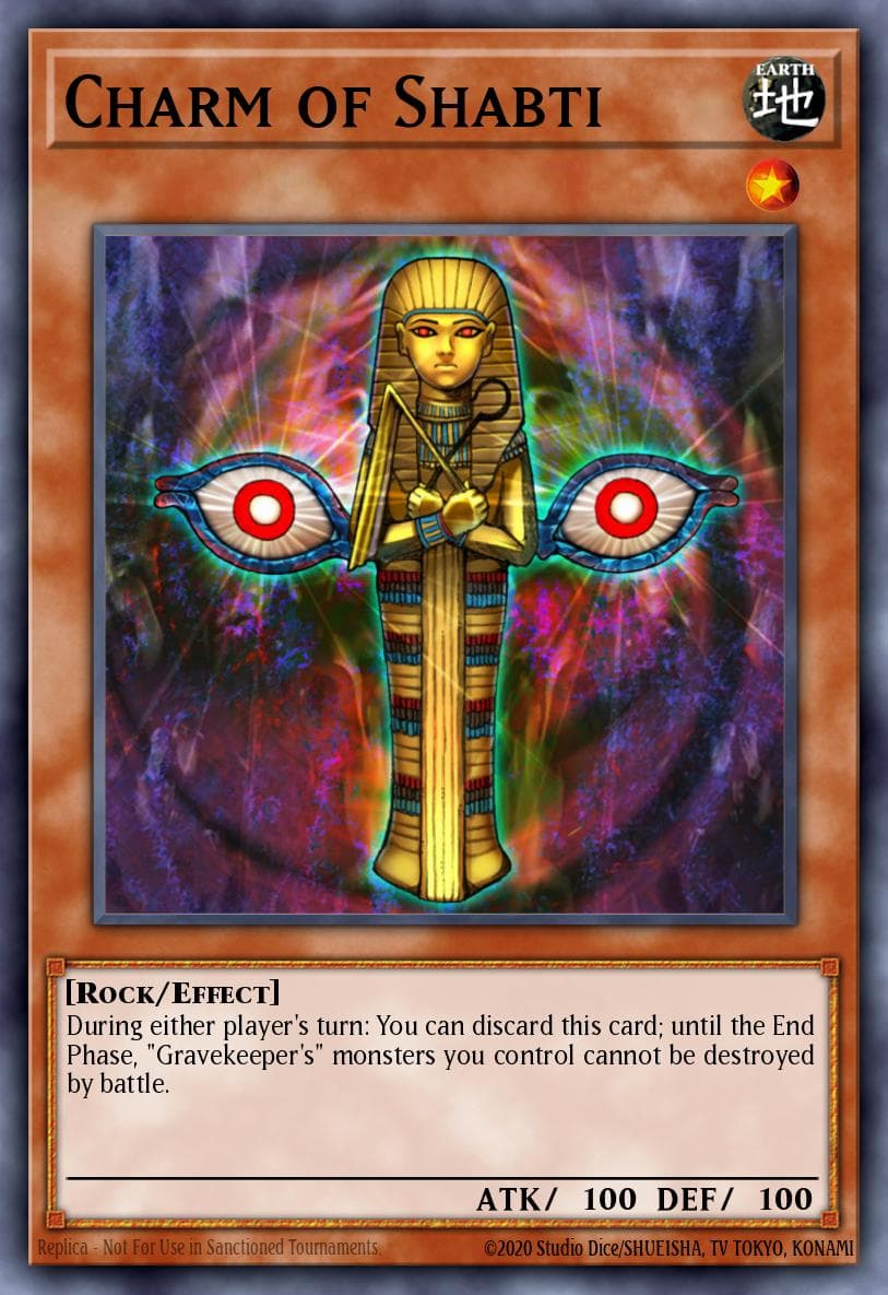Charm of Shabti 2002 Yu-Gi-Oh!