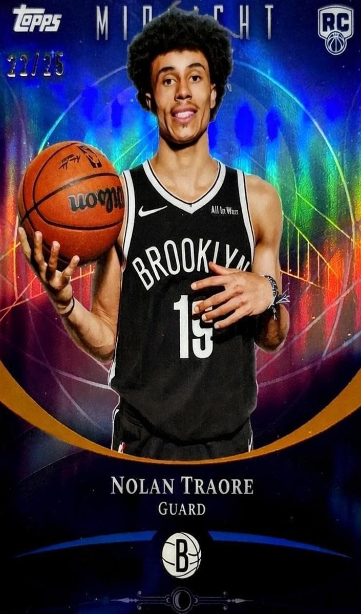Nolan Traore 2025 topps Topps Midnight