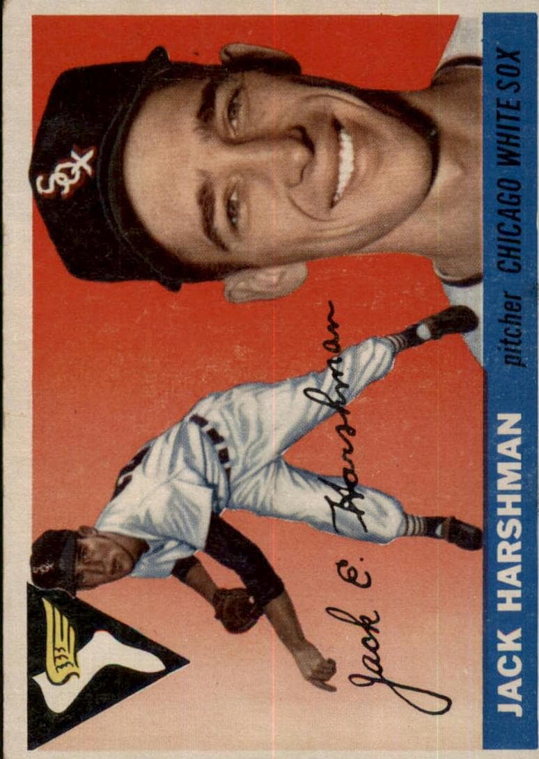 Jack Harshman 1955 topps Topps
