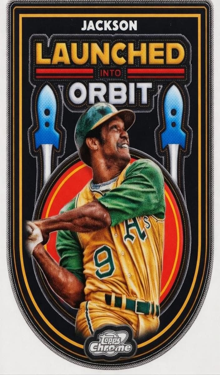 Reggie Jackson 2025 topps Topps Cosmic Chrome
