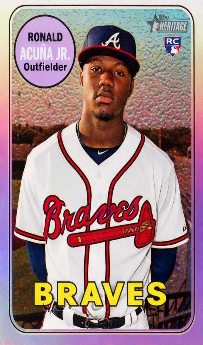 Ronald Acuna Jr. 2018 topps