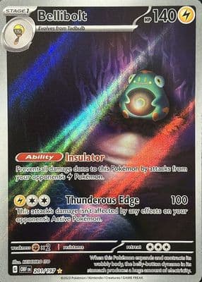 Bellibolt trading card