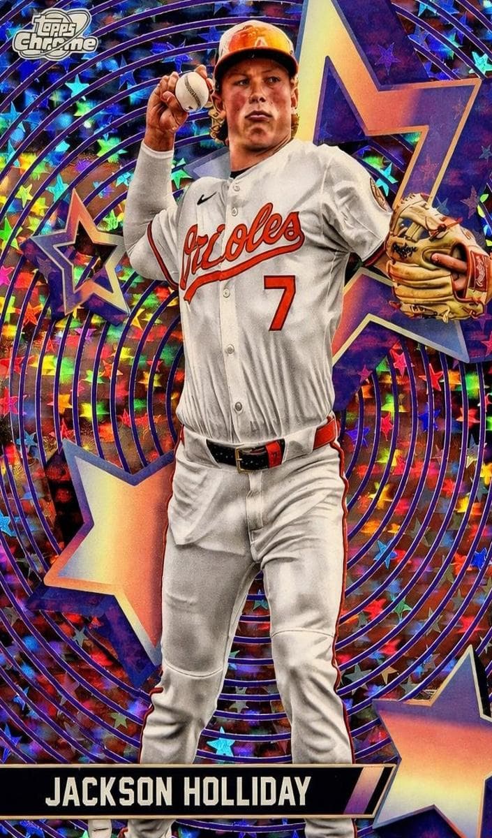 Jackson Holliday 2025 topps Topps Cosmic Chrome