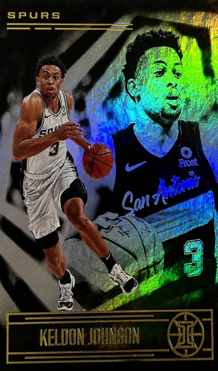 Keldon Johnson 2020 panini Panini Illusions
