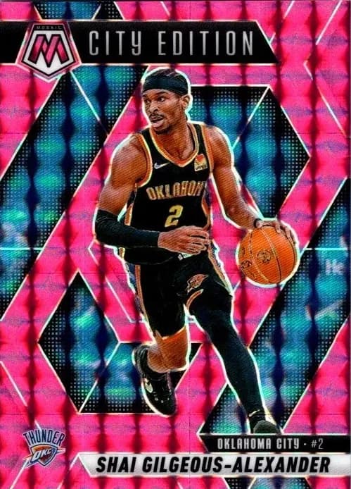 Shai Gilgeous-Alexander 2024 panini Panini Mosaic