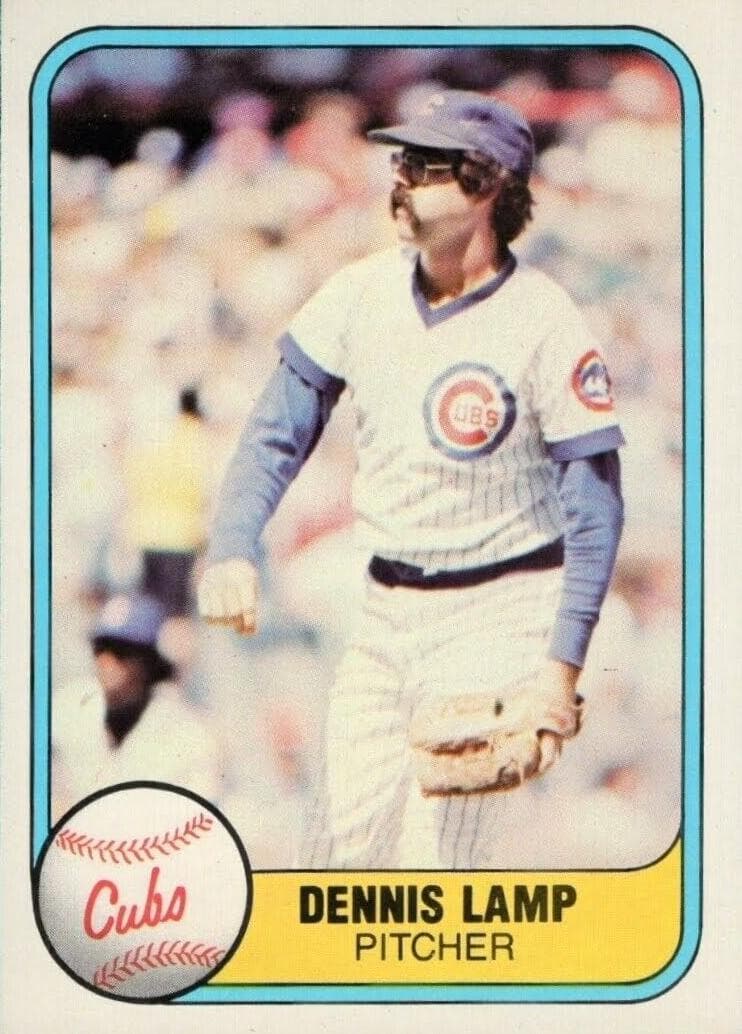 Dennis Lamp 1981 fleer