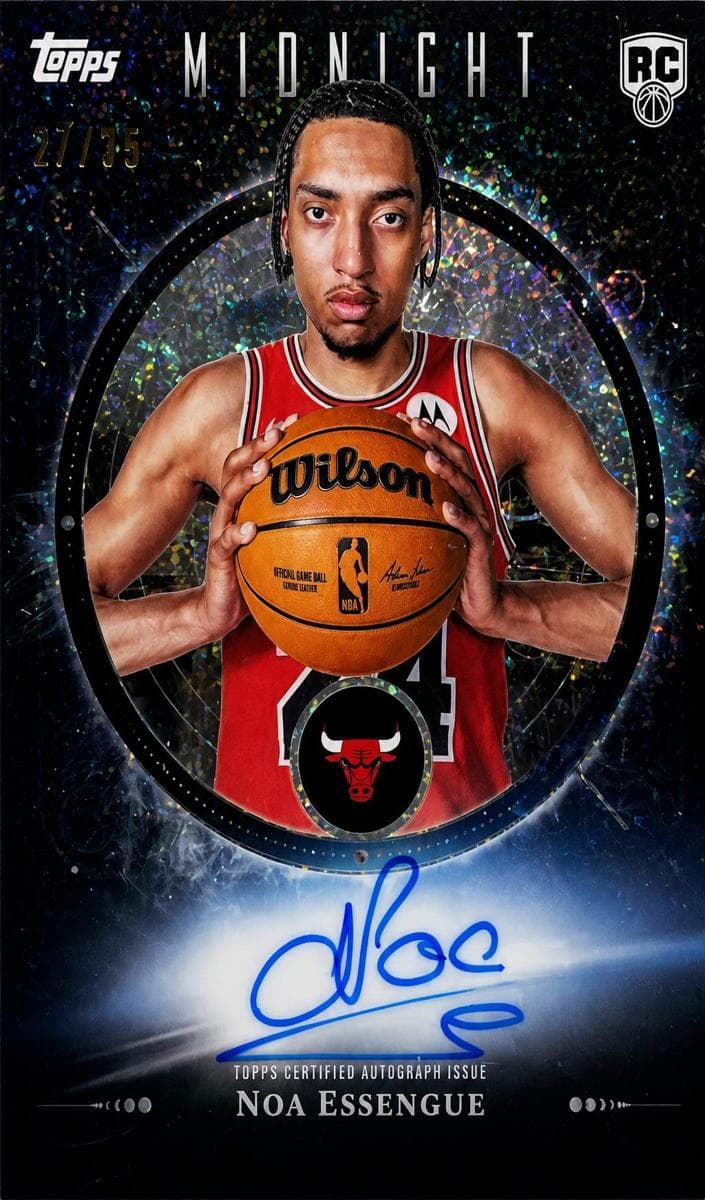 Noa Essengue 2025 topps Topps Midnight
