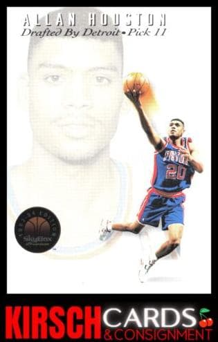 Allan Houston 1993 fleer SkyBox Premium