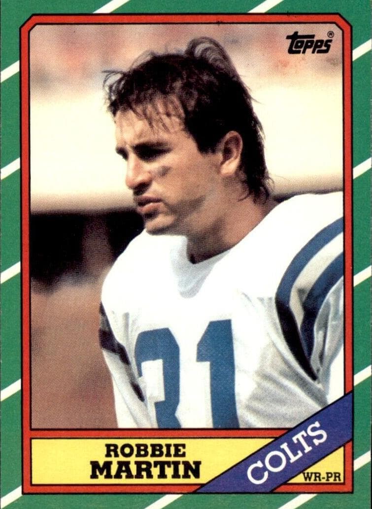 Robbie Martin trading card