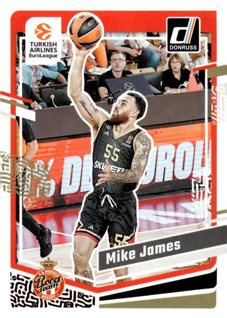 Mike James 2023 panini Turkish Airlines Euroleague