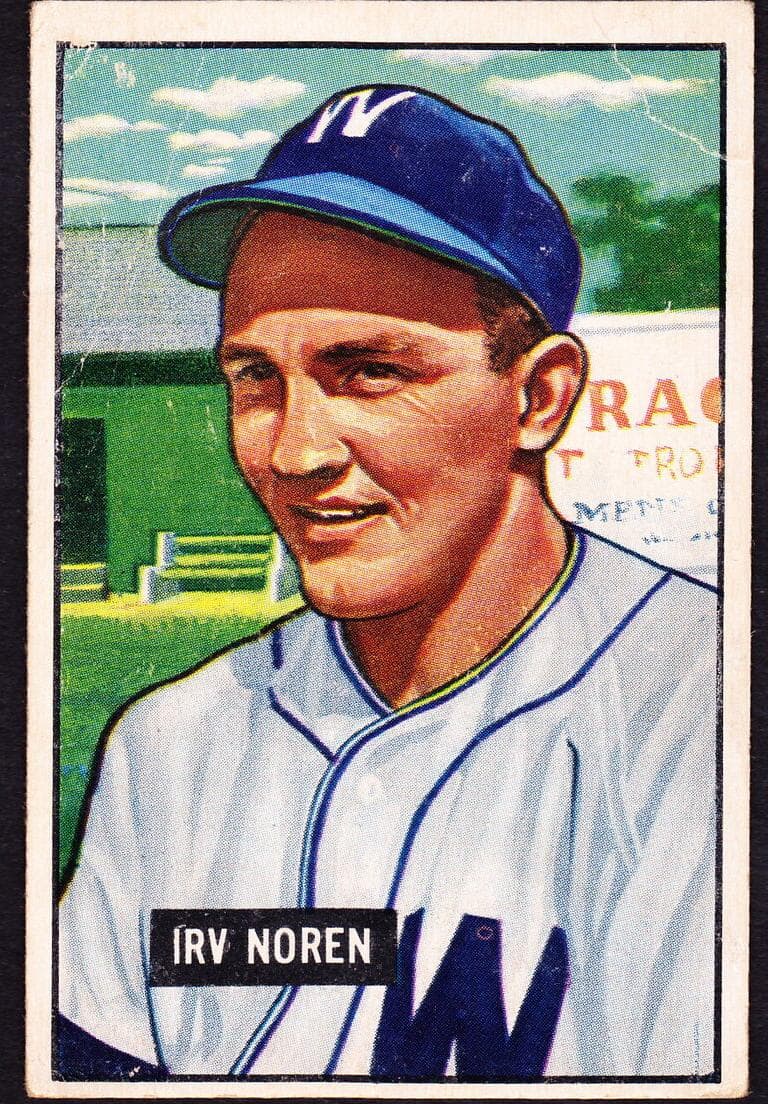 Irv Noren 1951 bowman Bowman