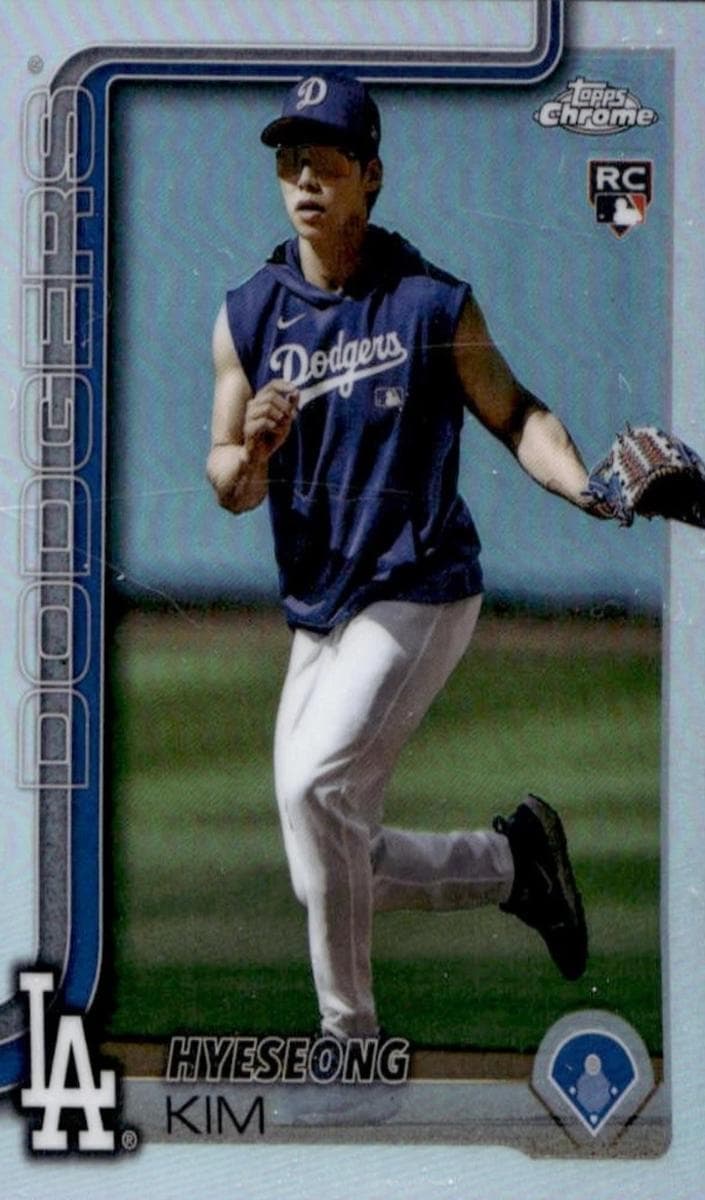 Hyeseong Kim 2025 topps Topps Chrome Update