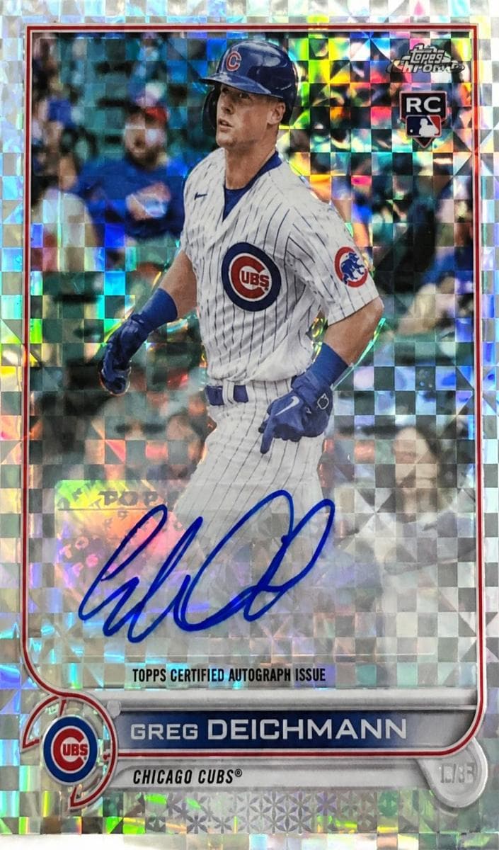Greg Deichmann 2022 topps Topps Chrome Update