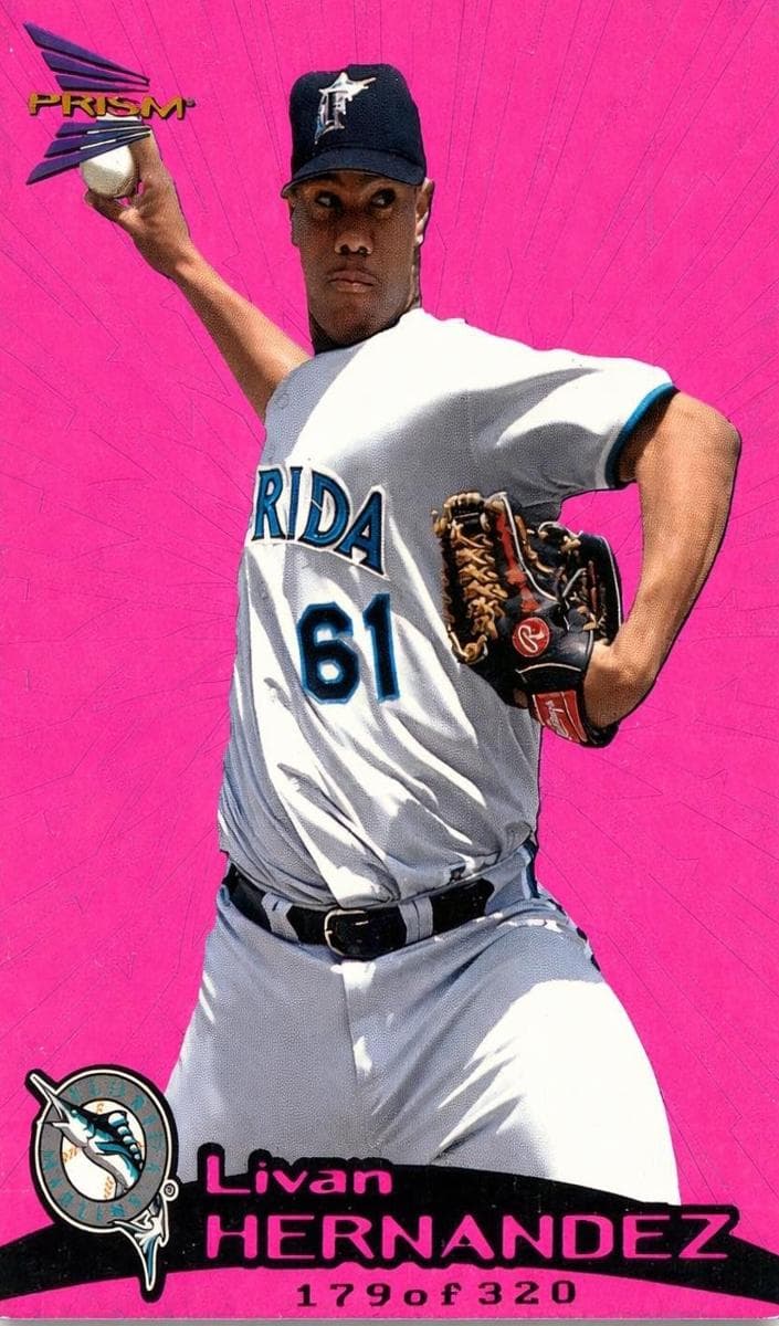 Livan Hernandez 1999 unknown Pacific Prism