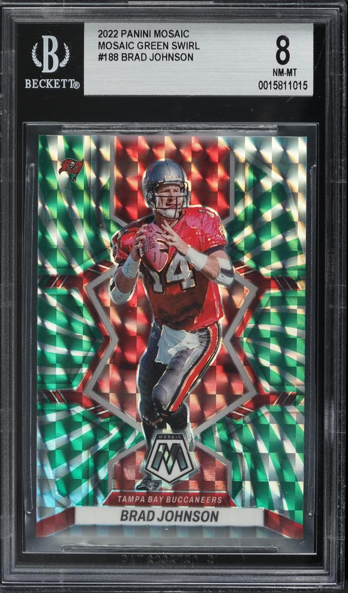 Brad Johnson 2022 panini Panini Mosaic