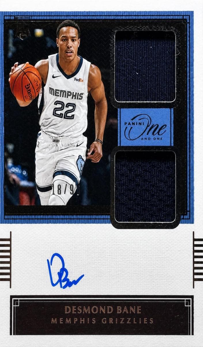 Desmond Bane 2020 panini