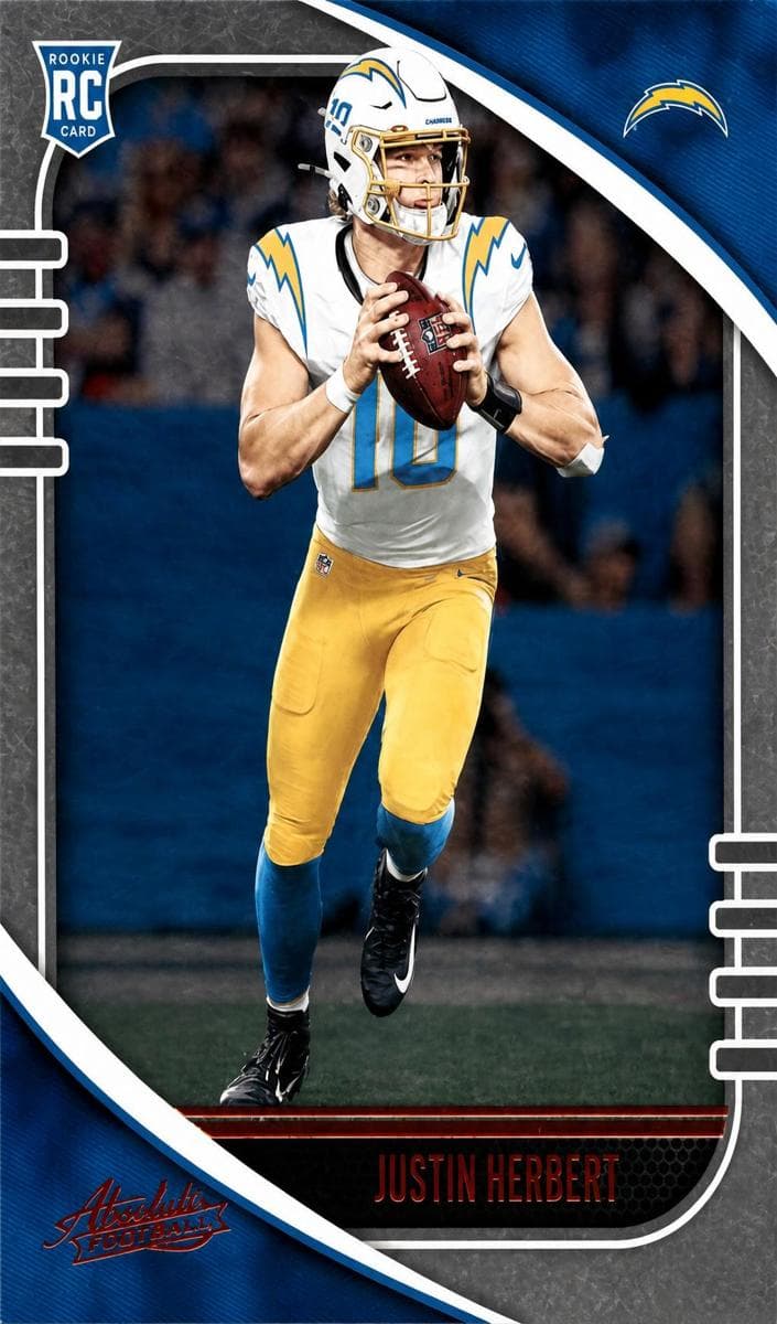Justin Herbert 2020 panini Panini Absolute