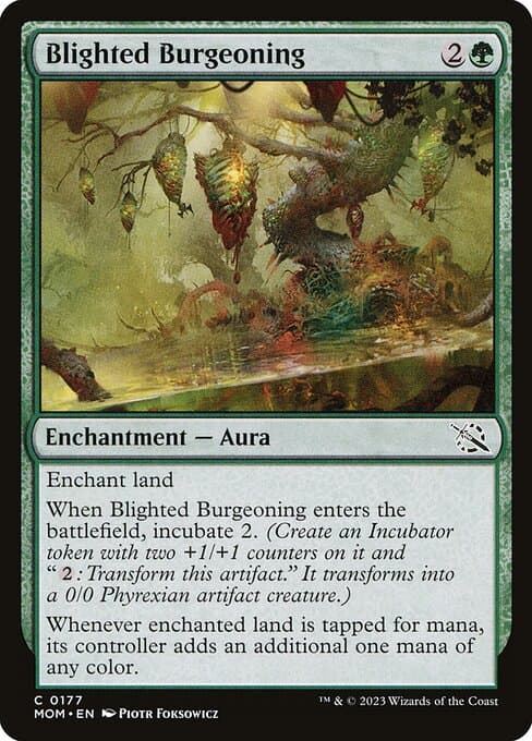 Blighted Burgeoning 2023 Magic: The Gathering March of the Machine