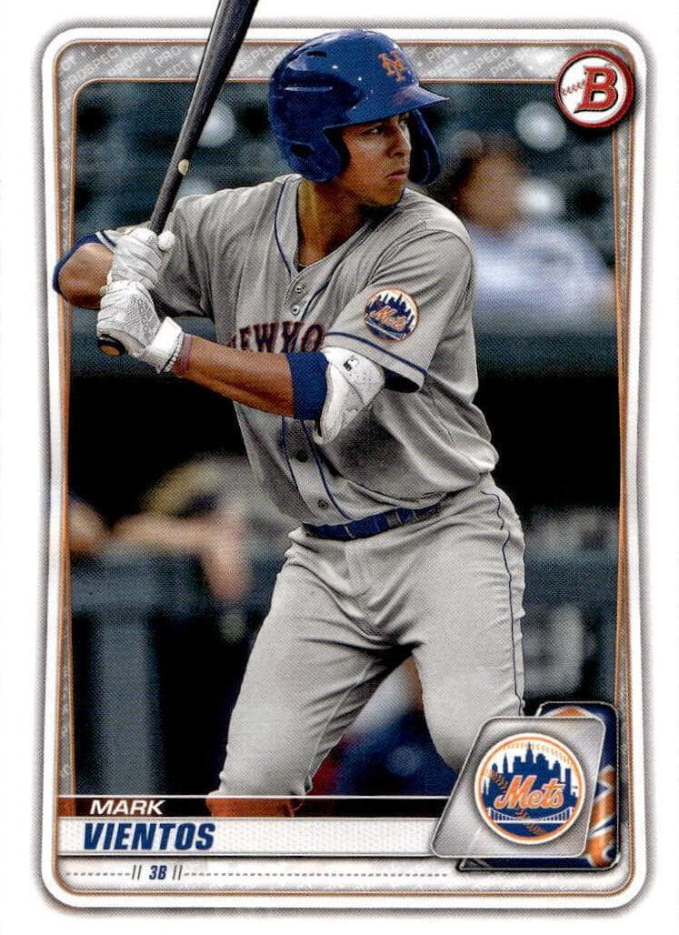 Mark Vientos 2020 bowman Bowman Draft