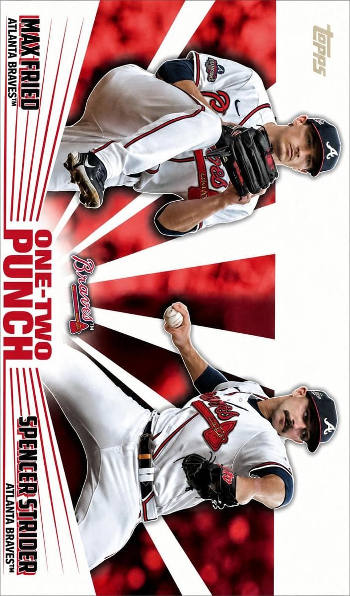 Max Fried / Spencer Strider trading card