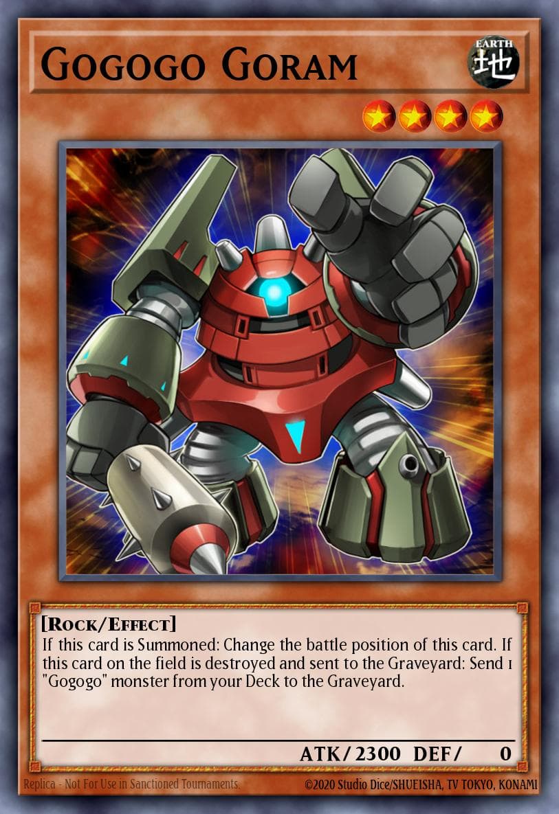 Gogogo Goram 2014 Yu-Gi-Oh! The New Challengers