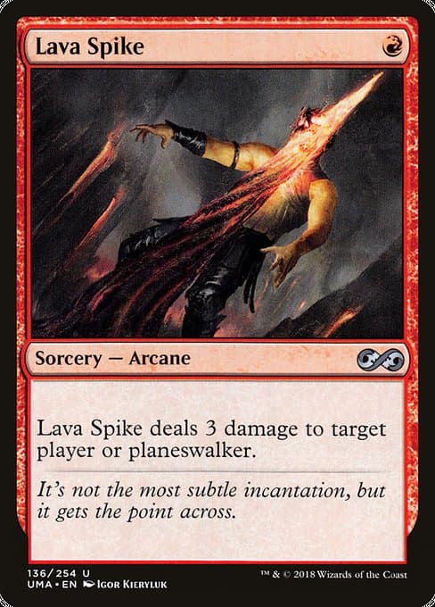 Lava Spike 2004 Magic: The Gathering