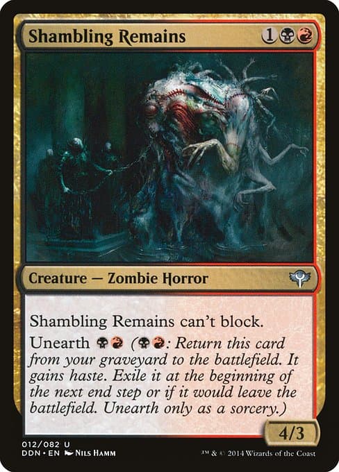 Shambling Remains 2009 Magic: The Gathering Conflux