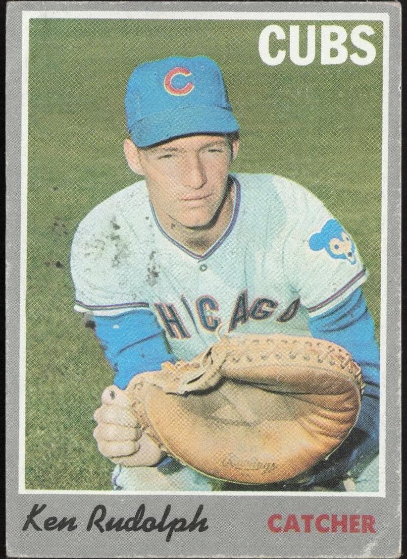 Ken Rudolph 1970 topps Topps