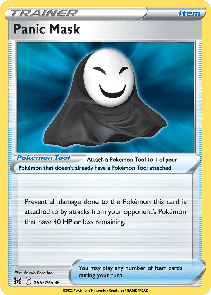 Panic Mask 2022 Pokemon