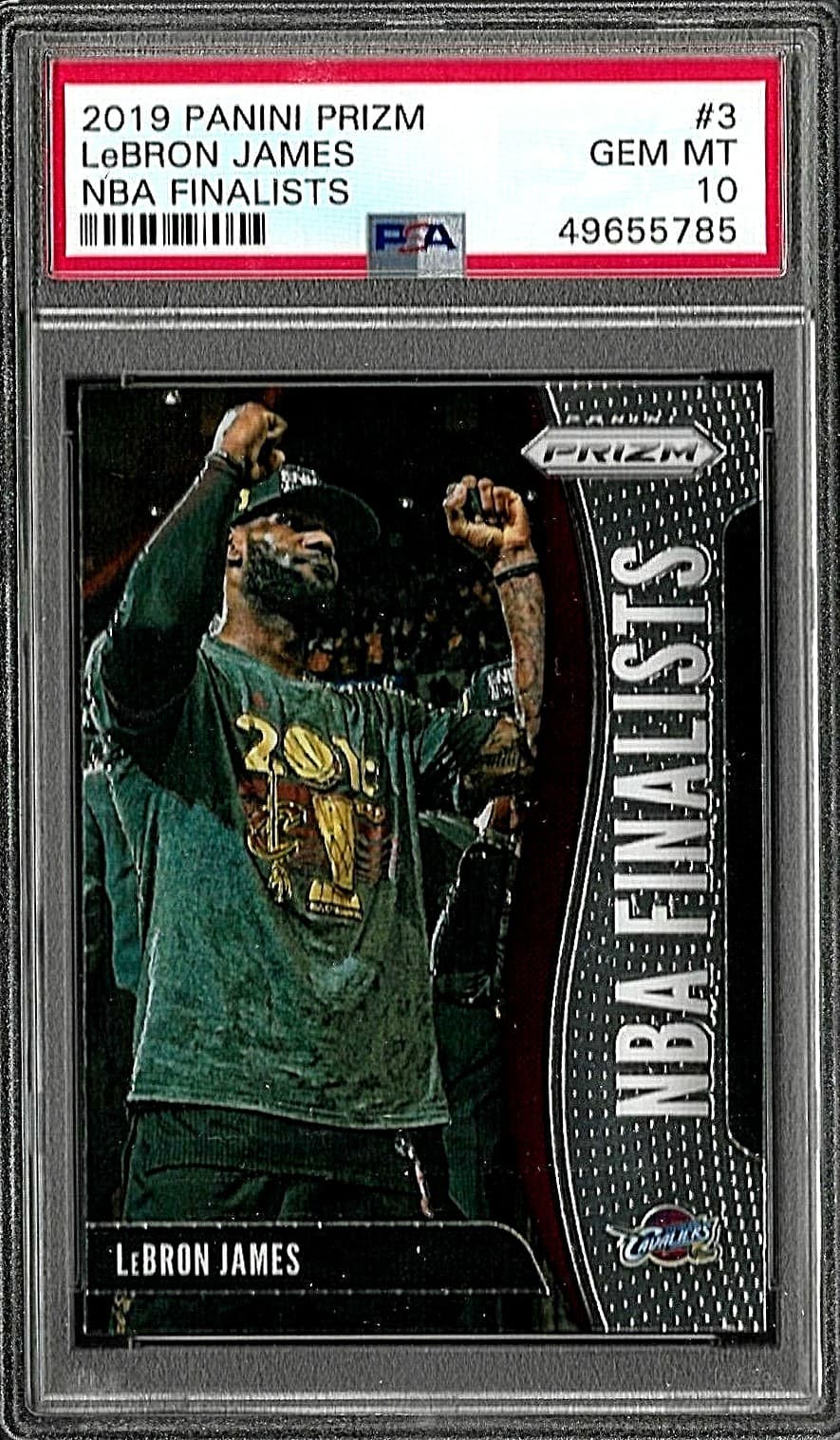 NBA FINALISTS BASKETBALL LEBRO 2019 Panini Prizm 2019 Panini Prizm