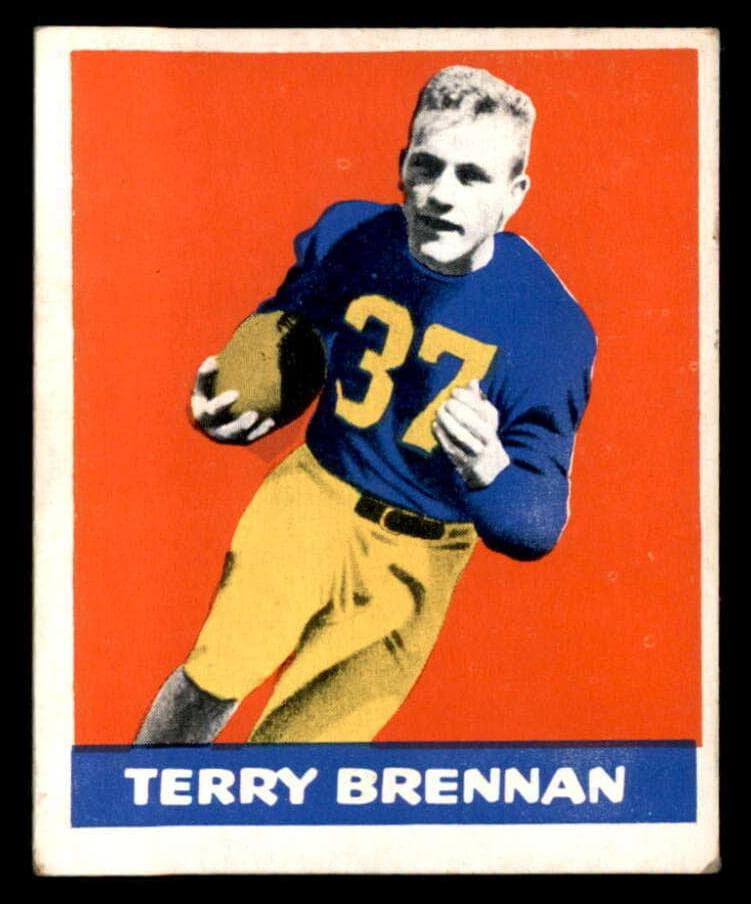 Terry Brennan 1948 leaf