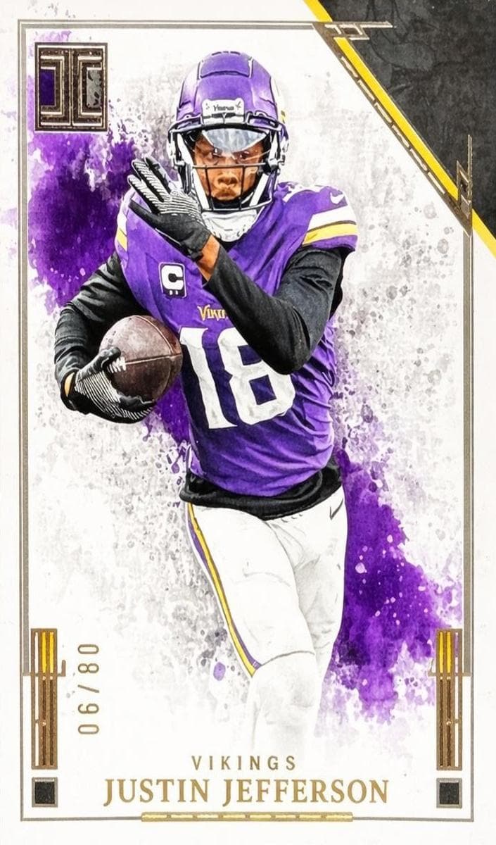 Justin Jefferson 2025 panini Panini Impeccable
