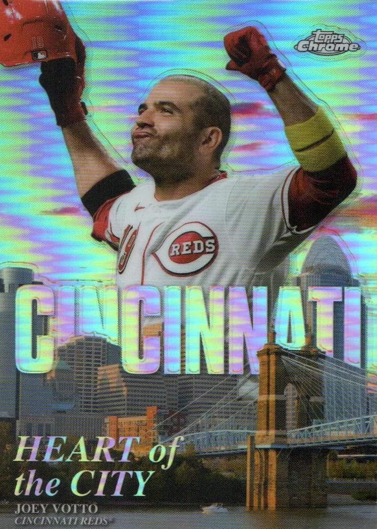 Joey Votto 2022 topps Topps Chrome