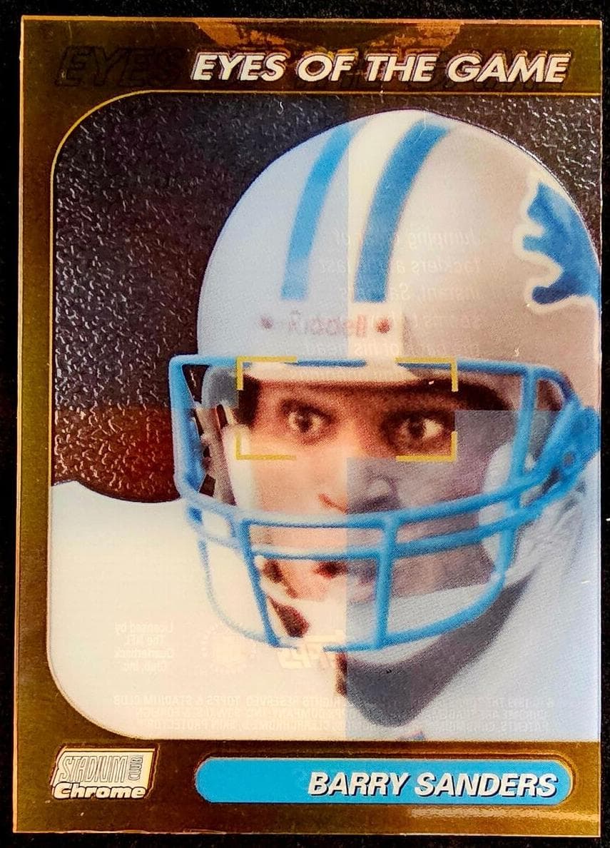 Barry Sanders 1999 unknown