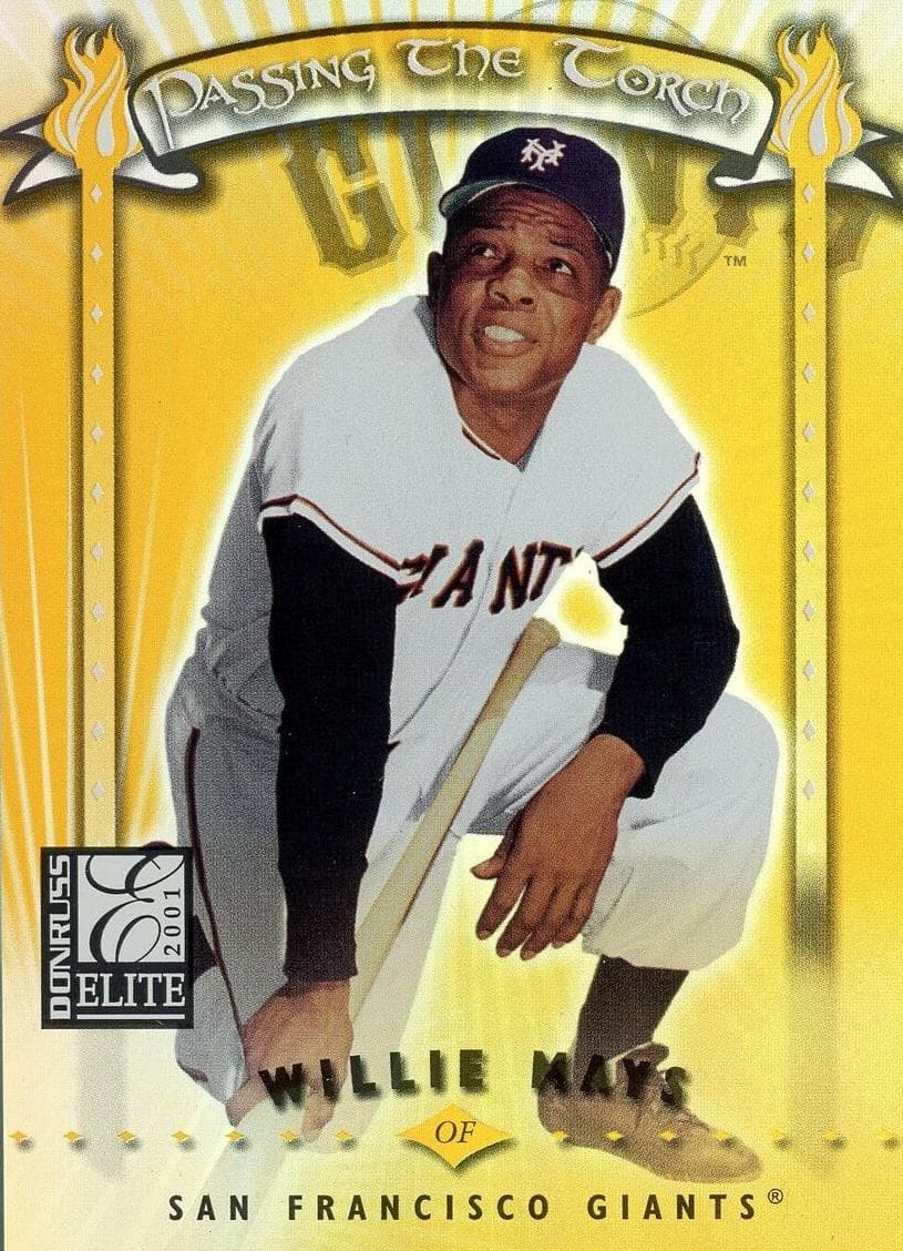 Willie Mays / Barry Bonds #PT-18