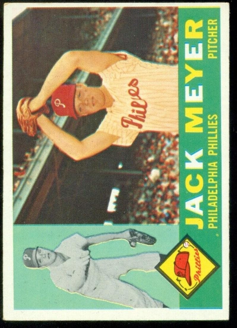Jack Meyer 1960 topps Topps